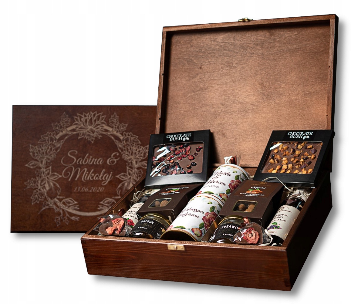 Dárková Krabička deluxe sada čokoládových čajů