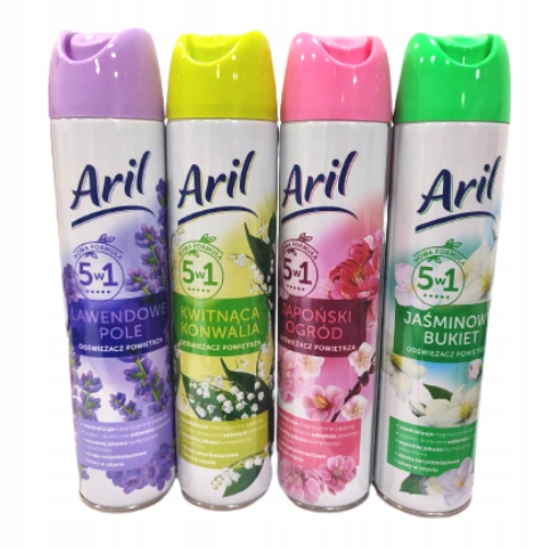 

Aril Odświeżacz powietrza 300ml x4szt Odświeżacze