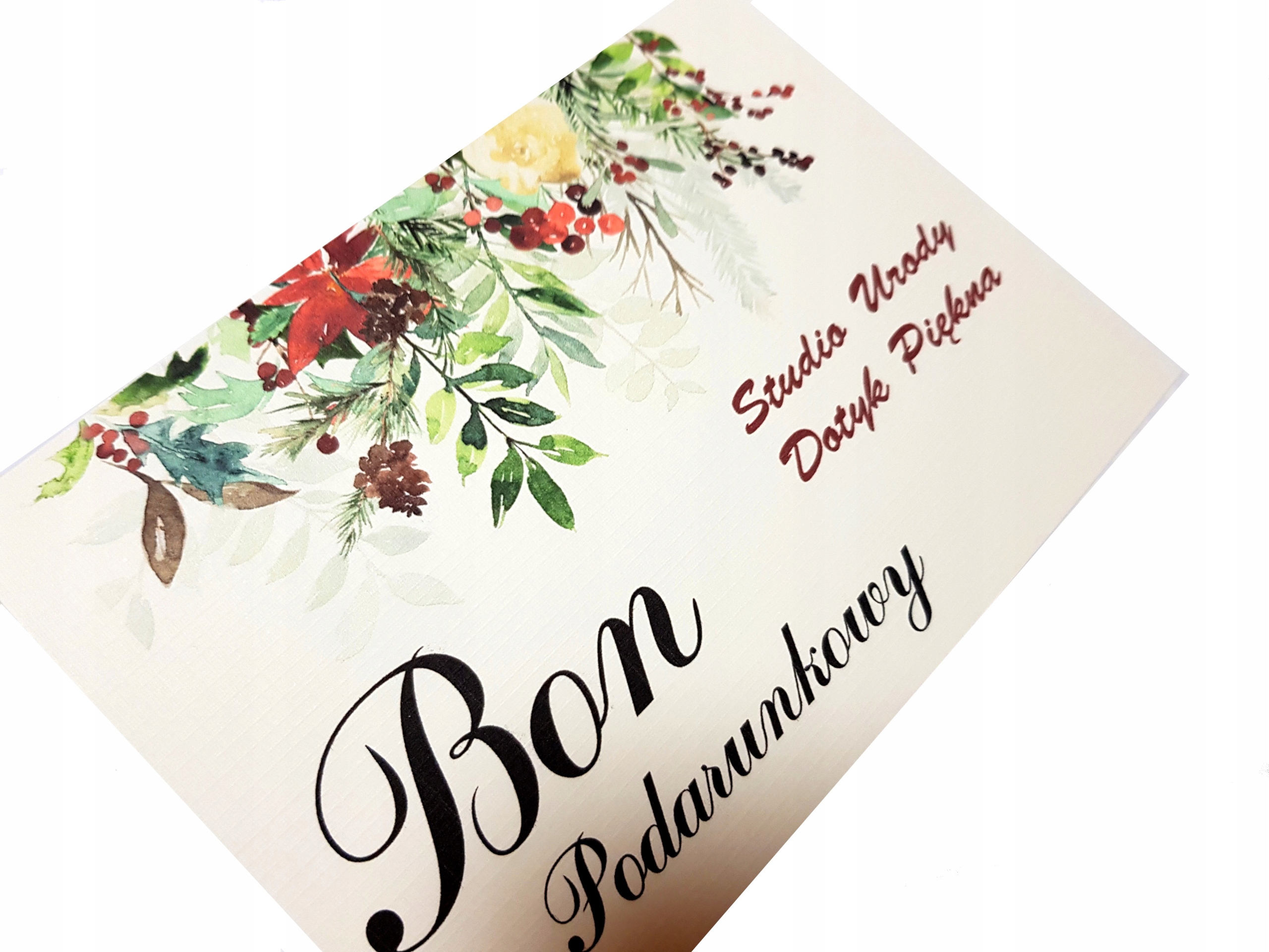 BONY PODARUNKOWE UPOMINKOWE voucher ŚWIĄTECZNE Marka inny