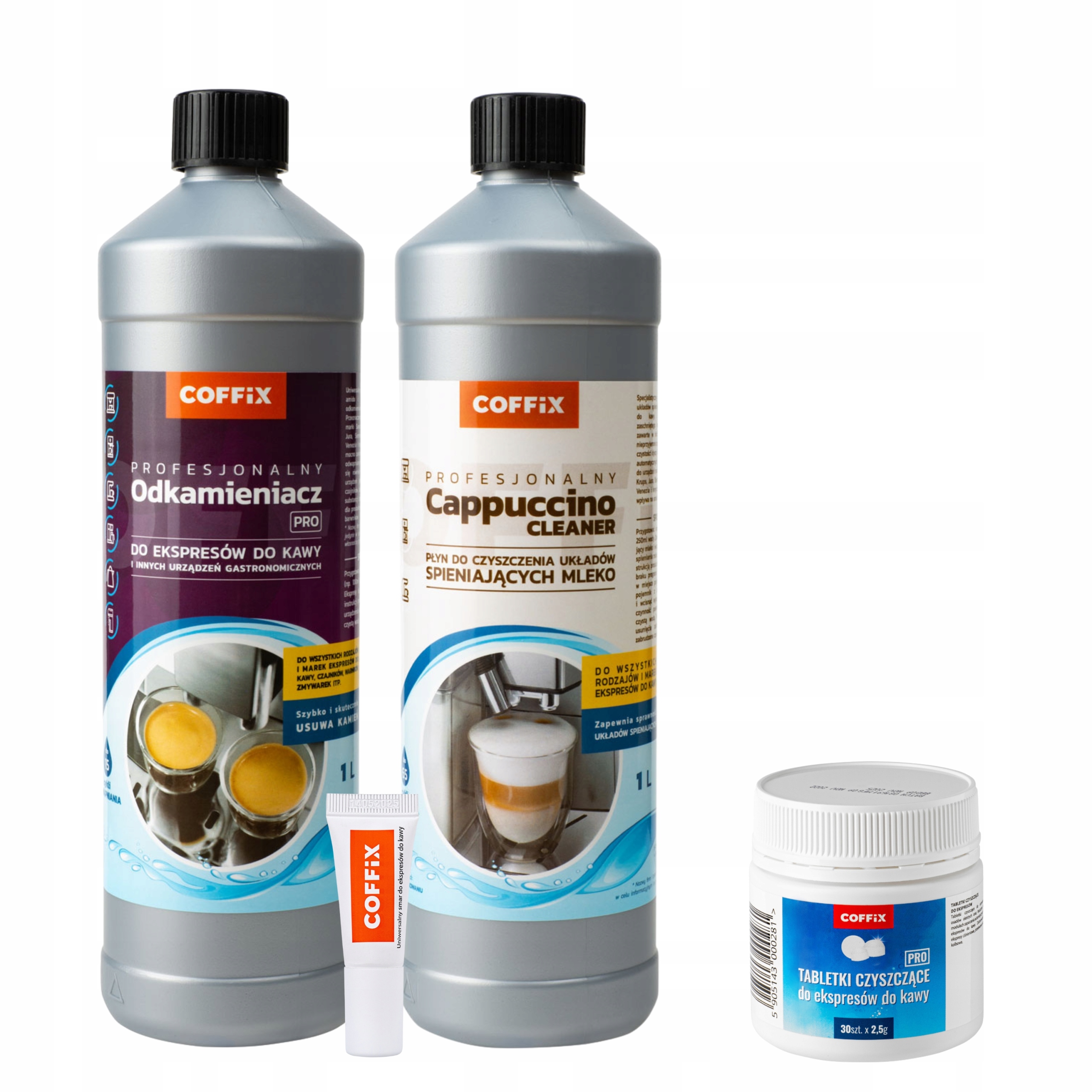 Levně Odvápňovač Pro Tekuté tablety Mazivo Nivona Sada pro údržbu kávovarů