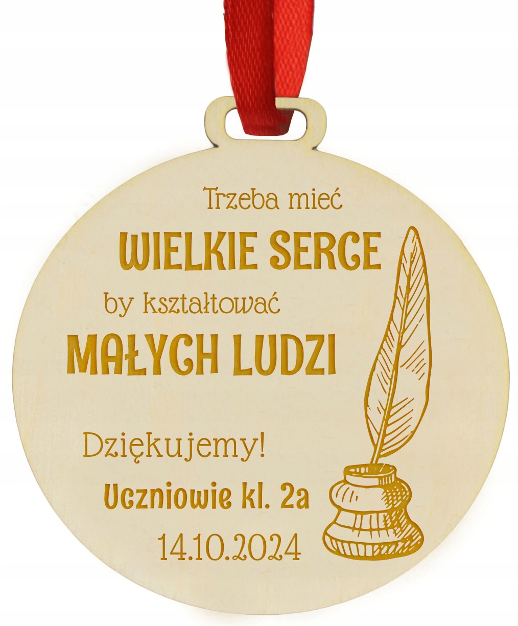 

Prezenty Dla Nauczycieli Wychowawcy Pedagoga Medal