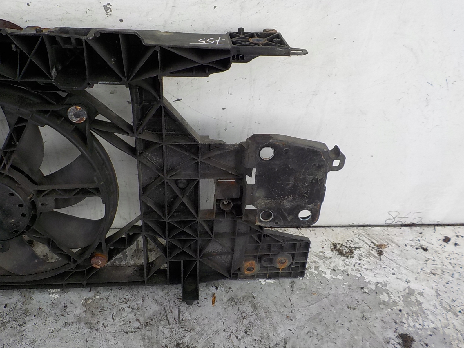 755 RENAULT MEGANE III 1.9 DCI support panel for radiators sider radiator