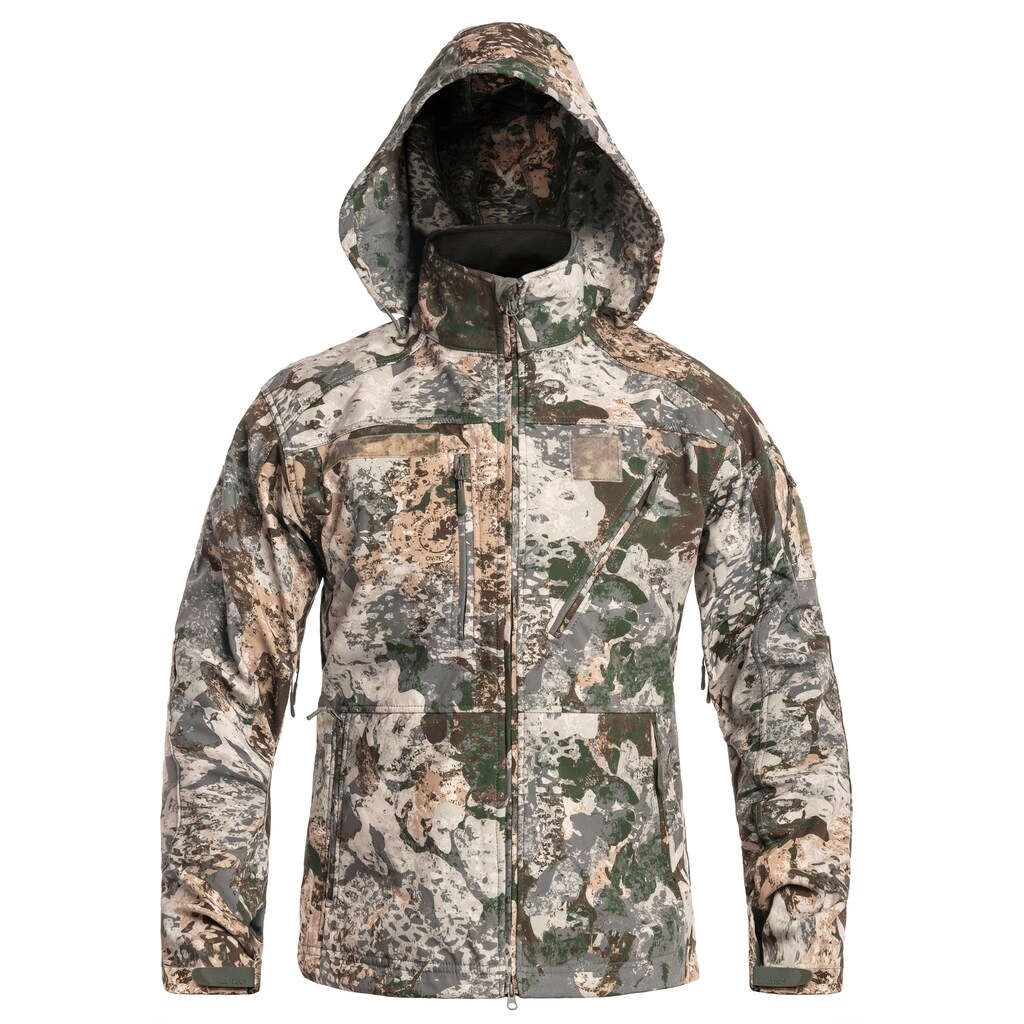 Kurtka z kapturem wojskowa moro Mil-Tec Scu 14 Softshell Wasp I Z1B M