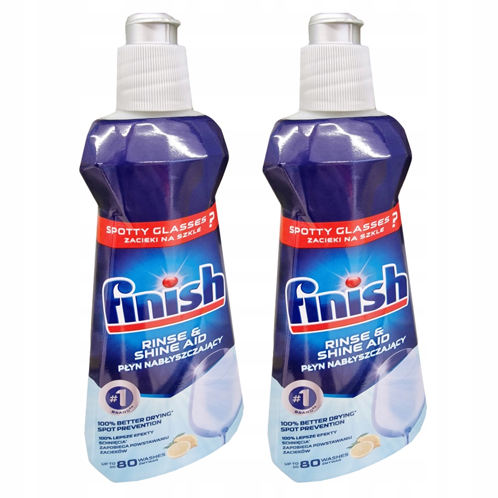 

Płyn Nabłyszczający Finish Rinse Shine Aid 2X400