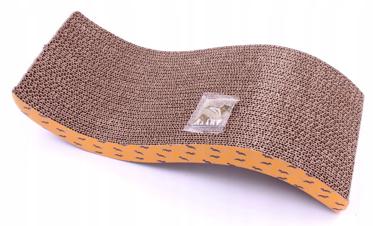 

Drapak Kartonowy Fala Zabawka Dla Kota 55x22x12cm