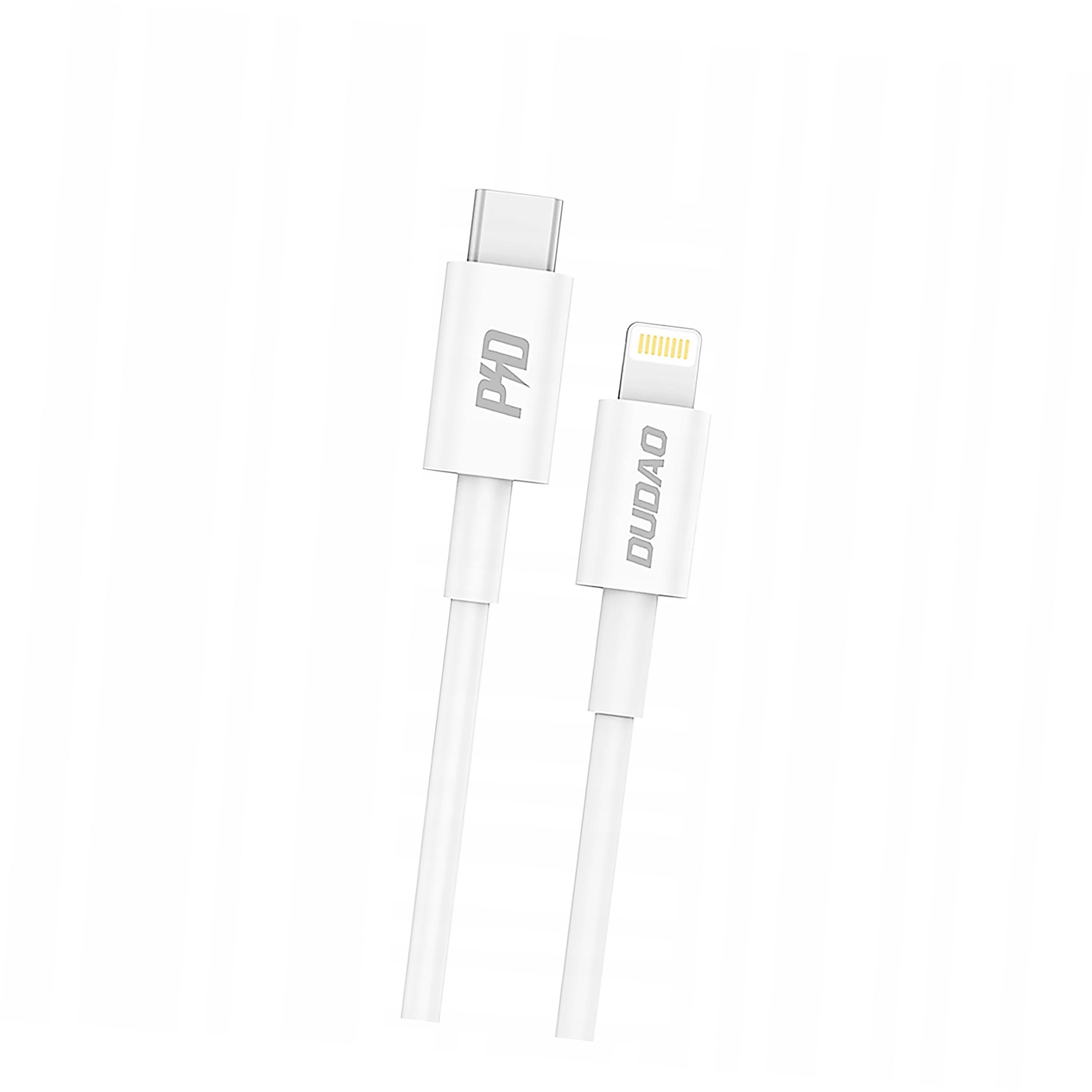 Kabel Dudao L6X Usb-c Lightning Pd 20W 1m biały
