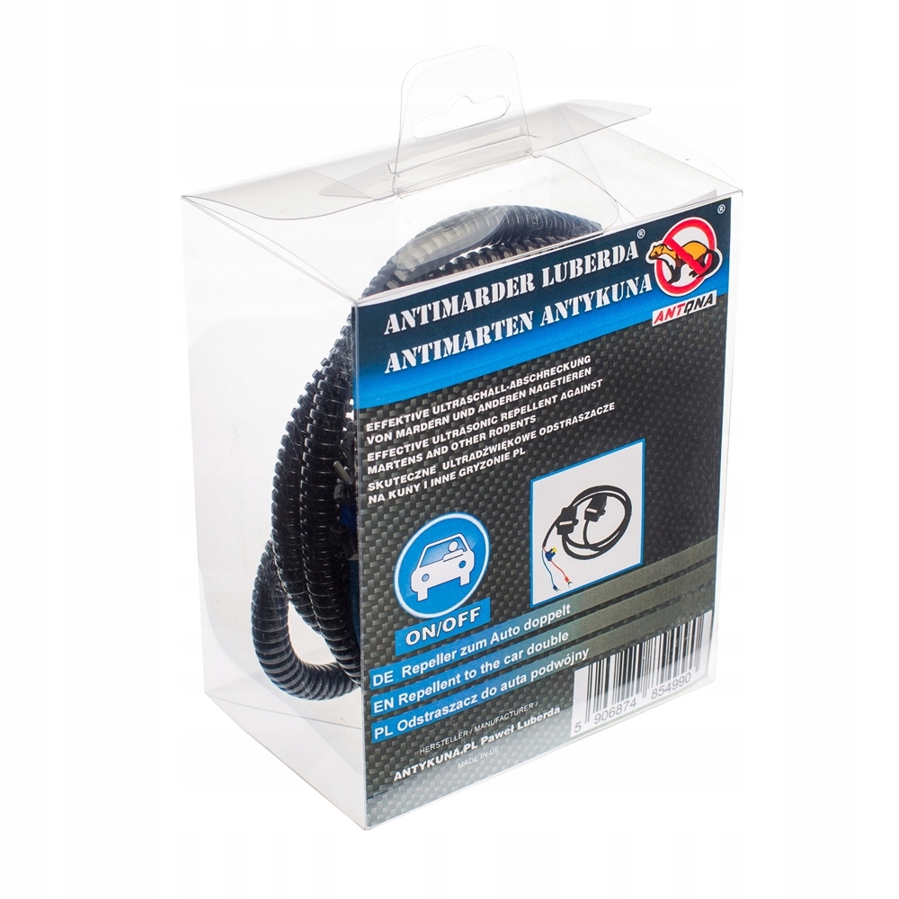 Odpuzovač kuny On/off do auta 2-stranný se vypne během jízdy 12V