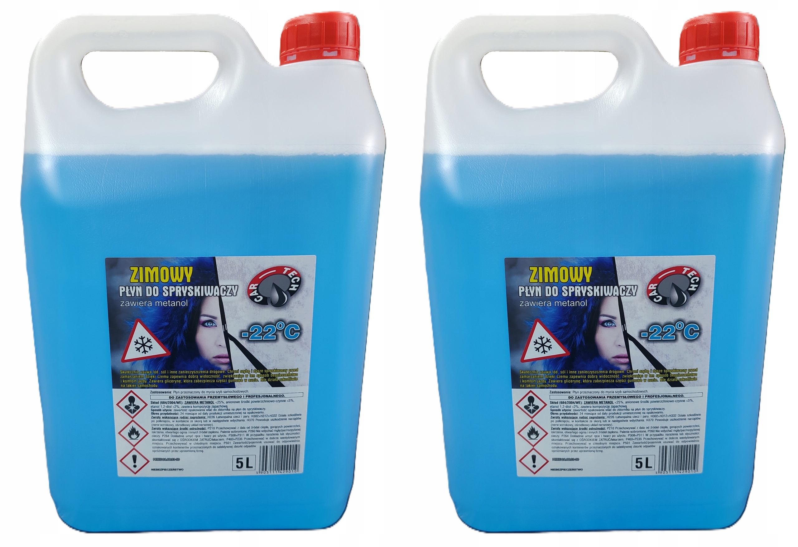ZIMOWY PŁYN DO SPRYSKIWACZY -22 C 10 l