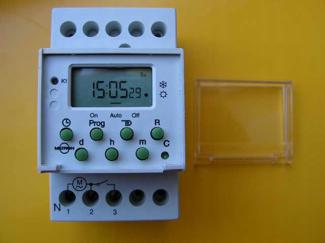 Wyłącznik zegar programator czasowy METRON PCm 05