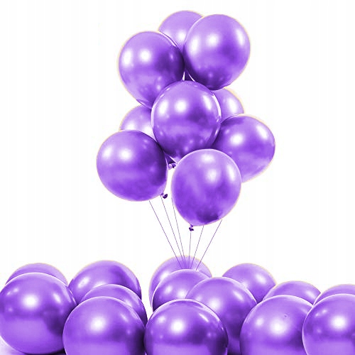 

Balony Metaliczne Chromowane Fioletowe XXL 10szt