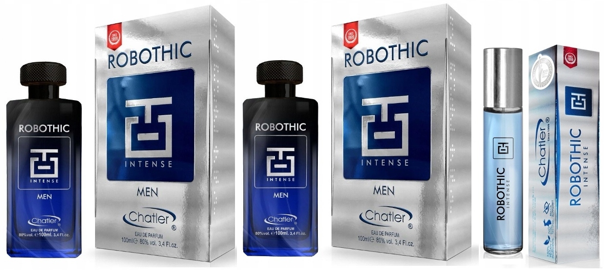 Chatler Robothic Intense 2x100+30 ml parfémovaná voda pro muže