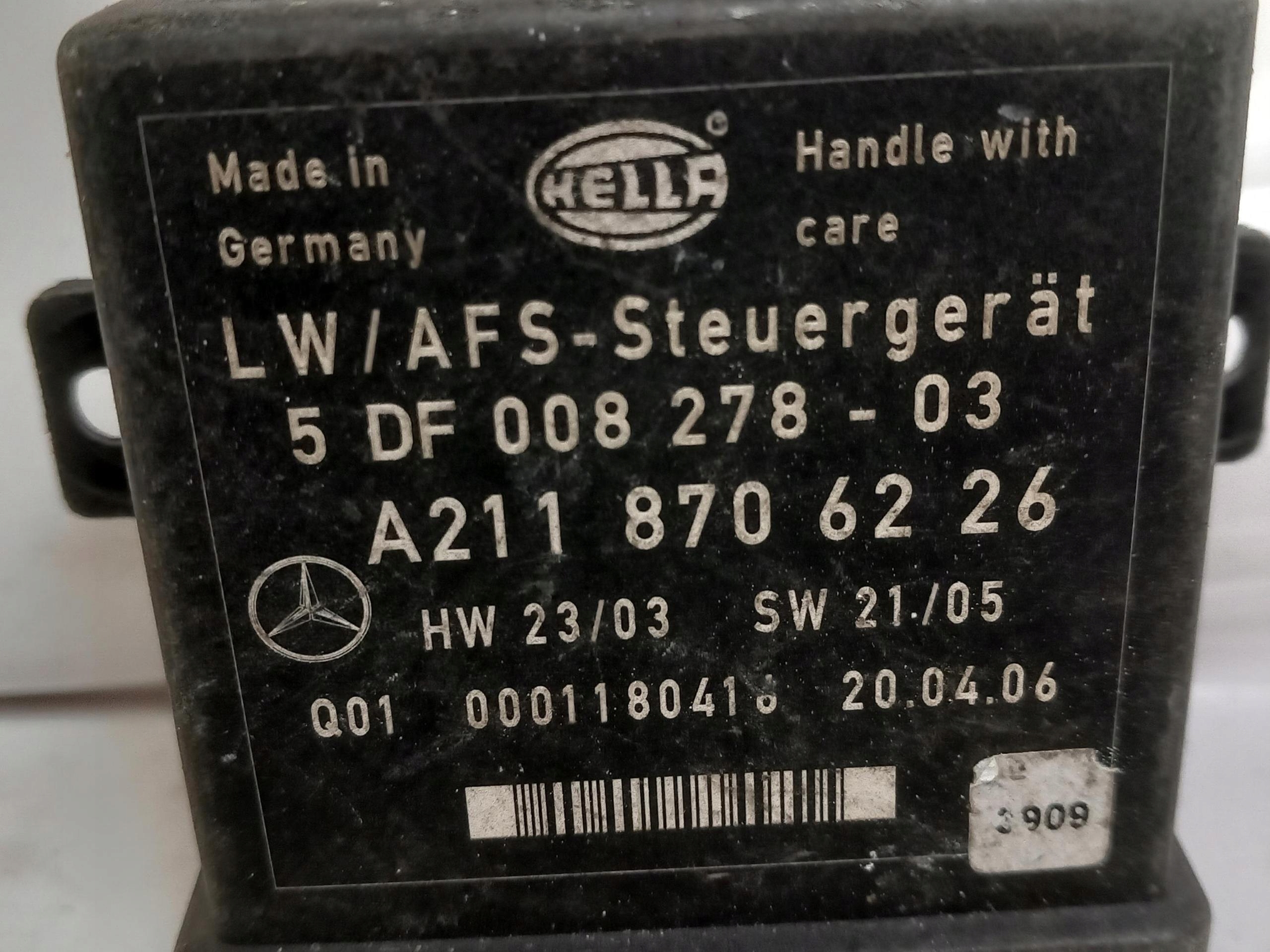 Centralina modulo luci MERCEDES ML W164 A2118706226 05-11