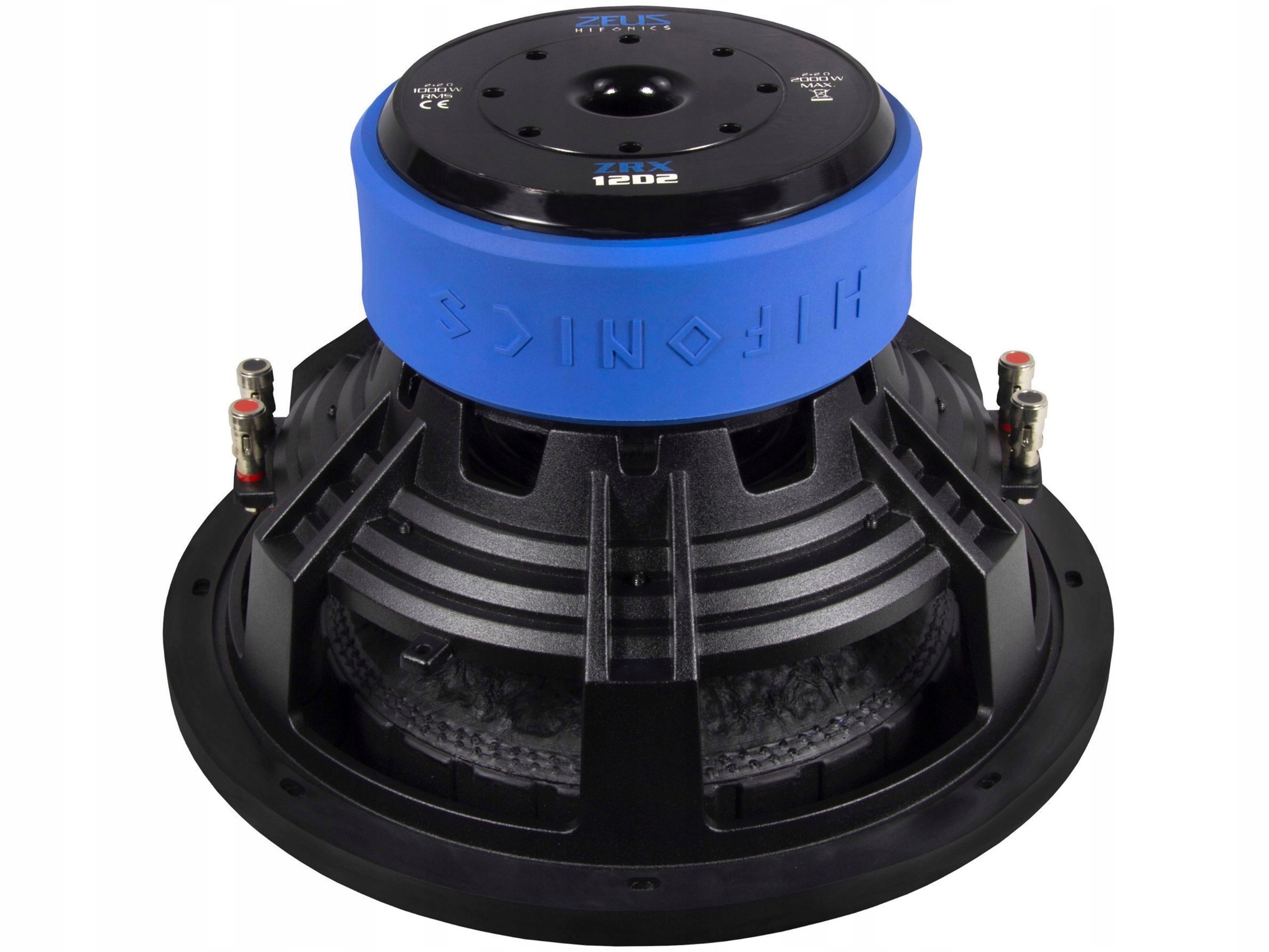 Automobilový Subwoofer 12 palců 2x2 Ohm Výkon A Hloubka Basů HiFonics ZRX12D2