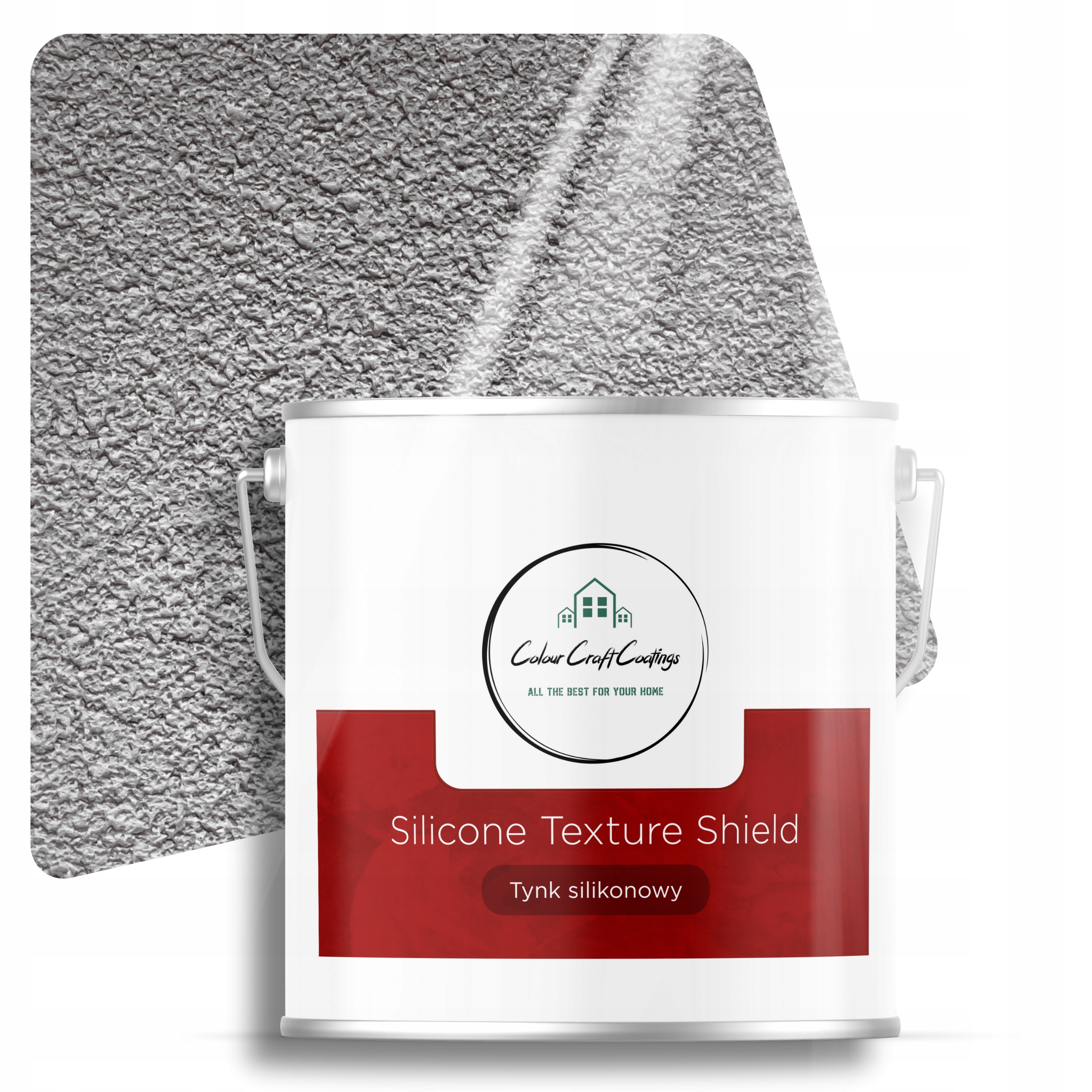 Silikonová Fasádní Omítka Granulace 1.0 MM Beránek Šedý 7 Kg F275