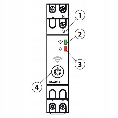 ZEGAR CZASOWY ASTRONOMICZNY PROGRAMATOR WI-FI 1P Informacje o bezpieczeństwie CE