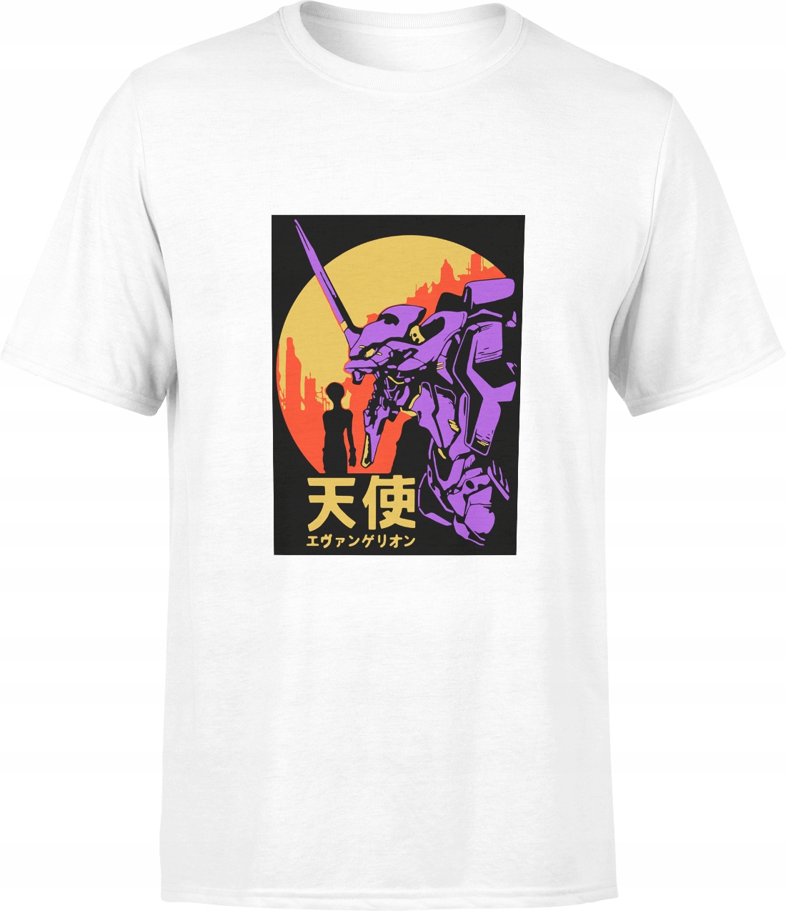 

Męska Koszulka T-shirt Neon Genesis Evangelion M
