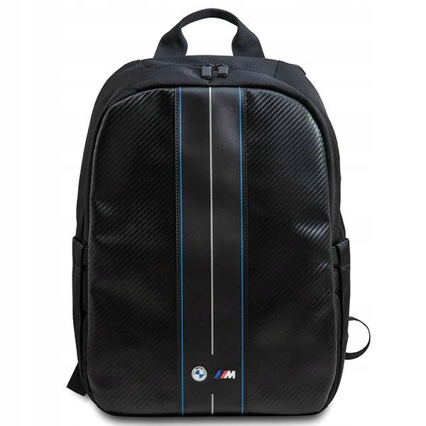 Batoh Bmw BMBP15COMSCAKL 16" černý/black Carbon Blue Stripes
