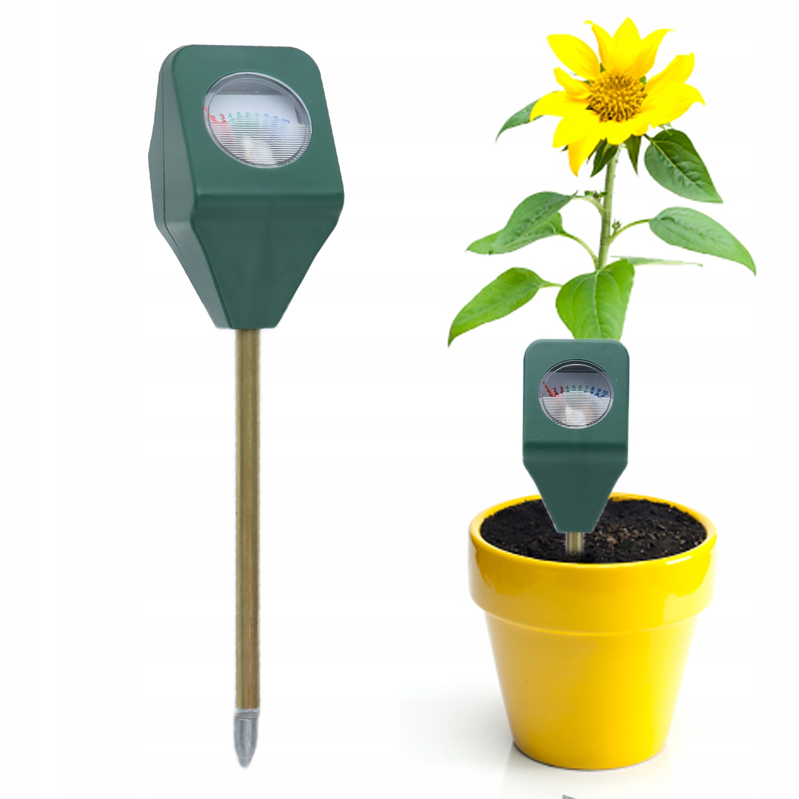 TESTER WILGOTNOŚCI GLEBY HIGROMETR TESTER ROŚLIN Marka bez marki