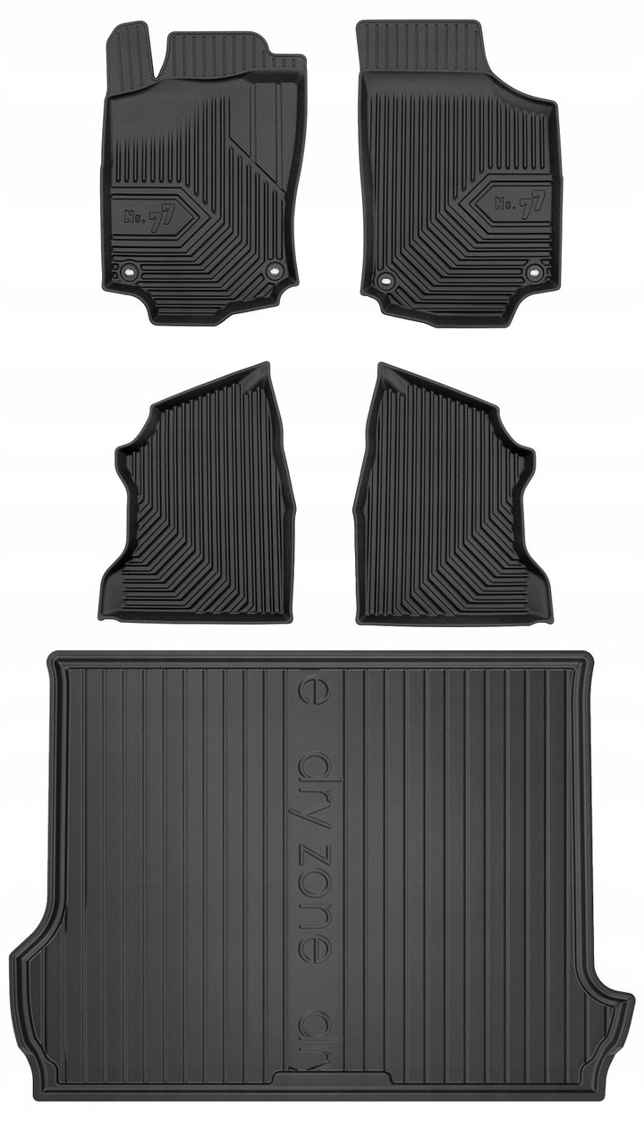 Set 77 Koberce a rohože Opel Combo C 2001-2011