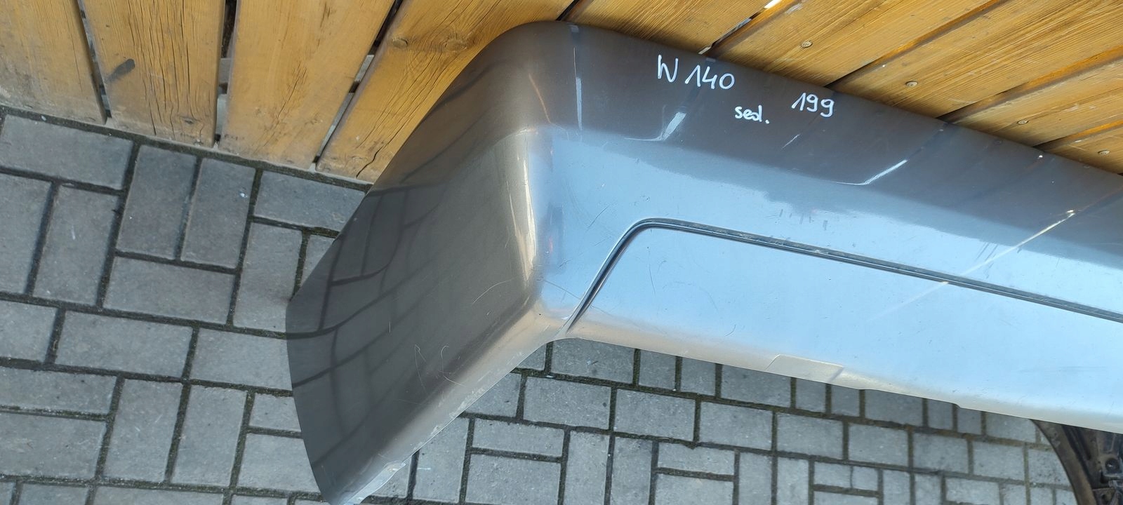 bumper rear part rear Mercedes W140 199