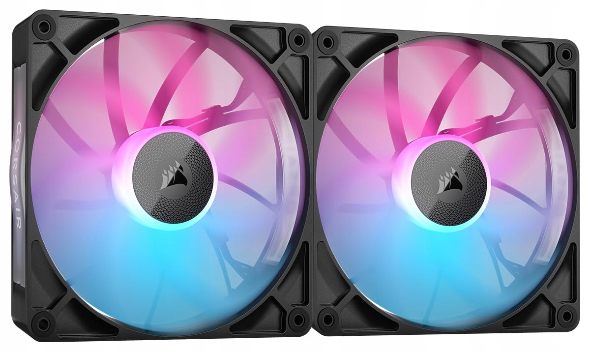 Corsair iCUE Link RX140 Rgb 140 mm Pwm ventilátor Dual Pack černé