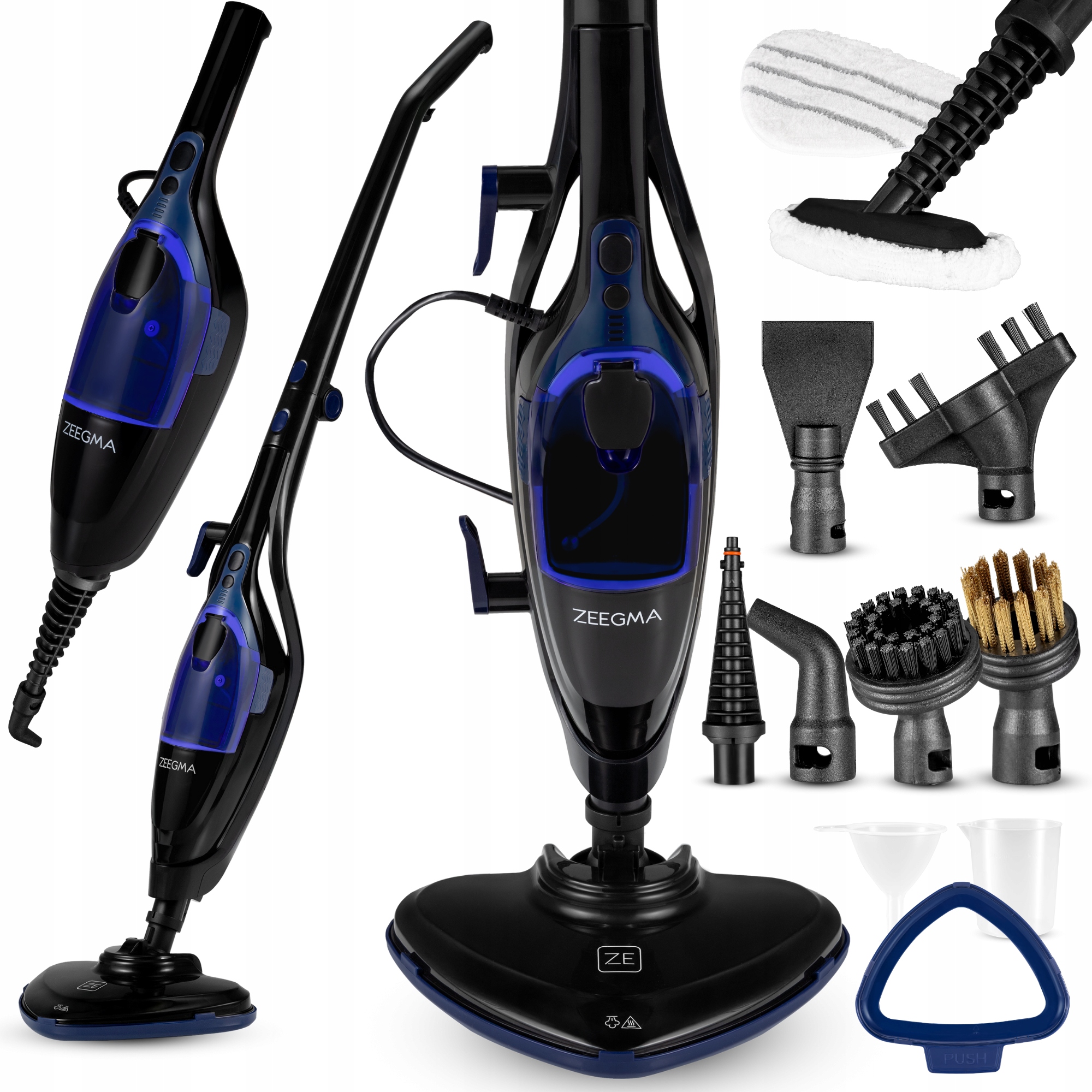 Parní Mop 13V1 Tlaková myčka na okna podlah Příslušenství