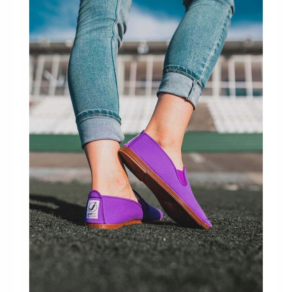 WYGODNE ESPADRYLE TENISÓWKI WKŁADANE damskie r. 43 Model Violet