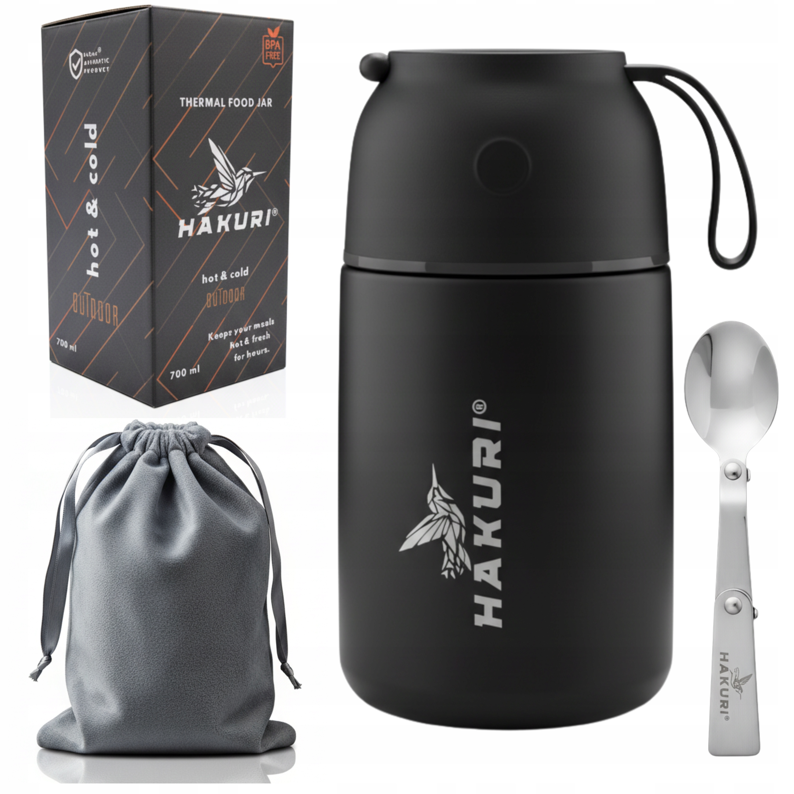 Termoska Obědový Premium termoska na polévku turistický oběd Outdoor+ Obal