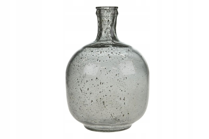WAZON SZKLANY BUTELKA SZARY 40065-080