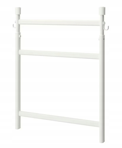 IKEA SUNNERSTA - regulowany stojak z haczykami