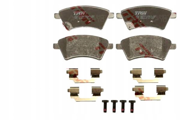Trw Brzdové Destičky Fiat Přední Sedici 06-/SUZUKI SX4 0 Asistent řidiče #28
