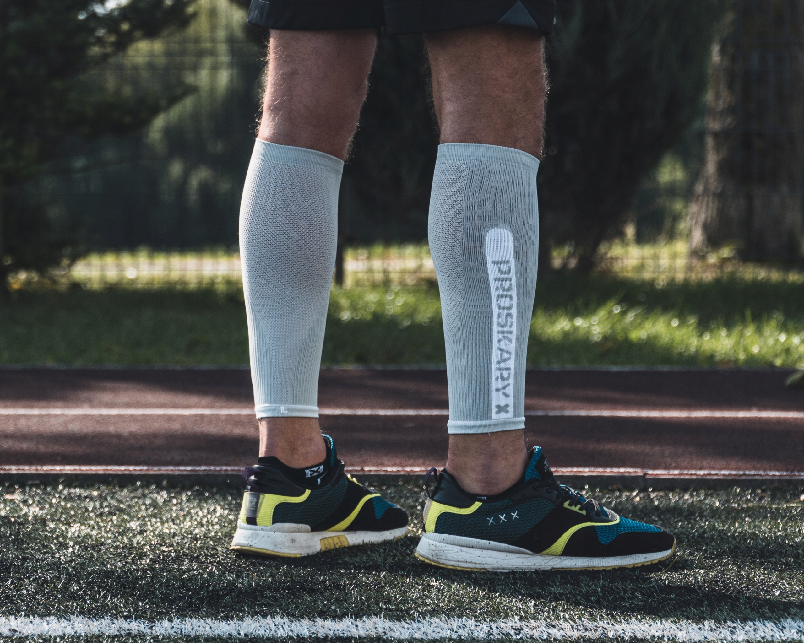 OPASKI NA ŁYDKI PROSKARY SZARE Marka inna