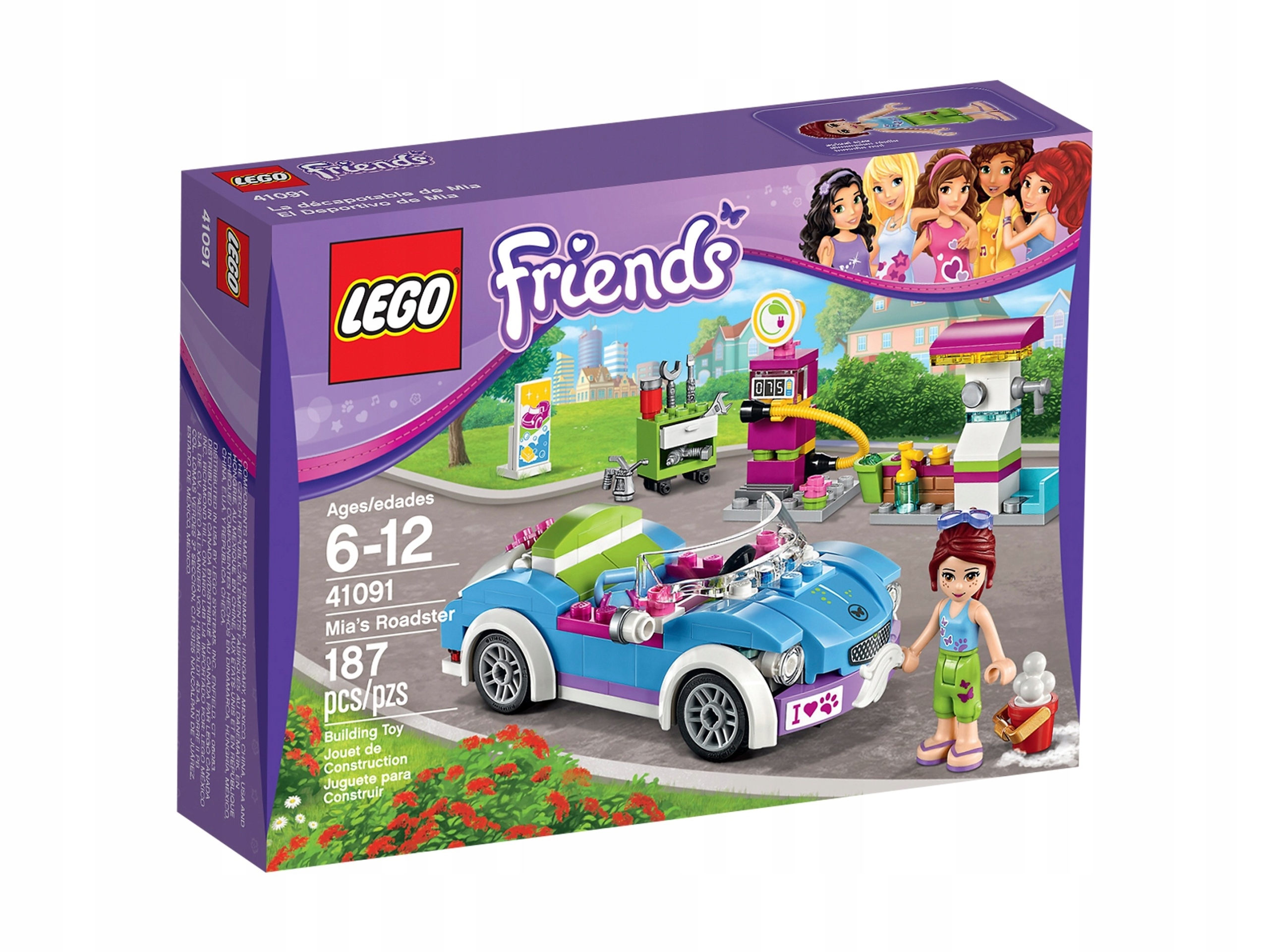 Lego Friends 41091 Kabriolet Mii Nové