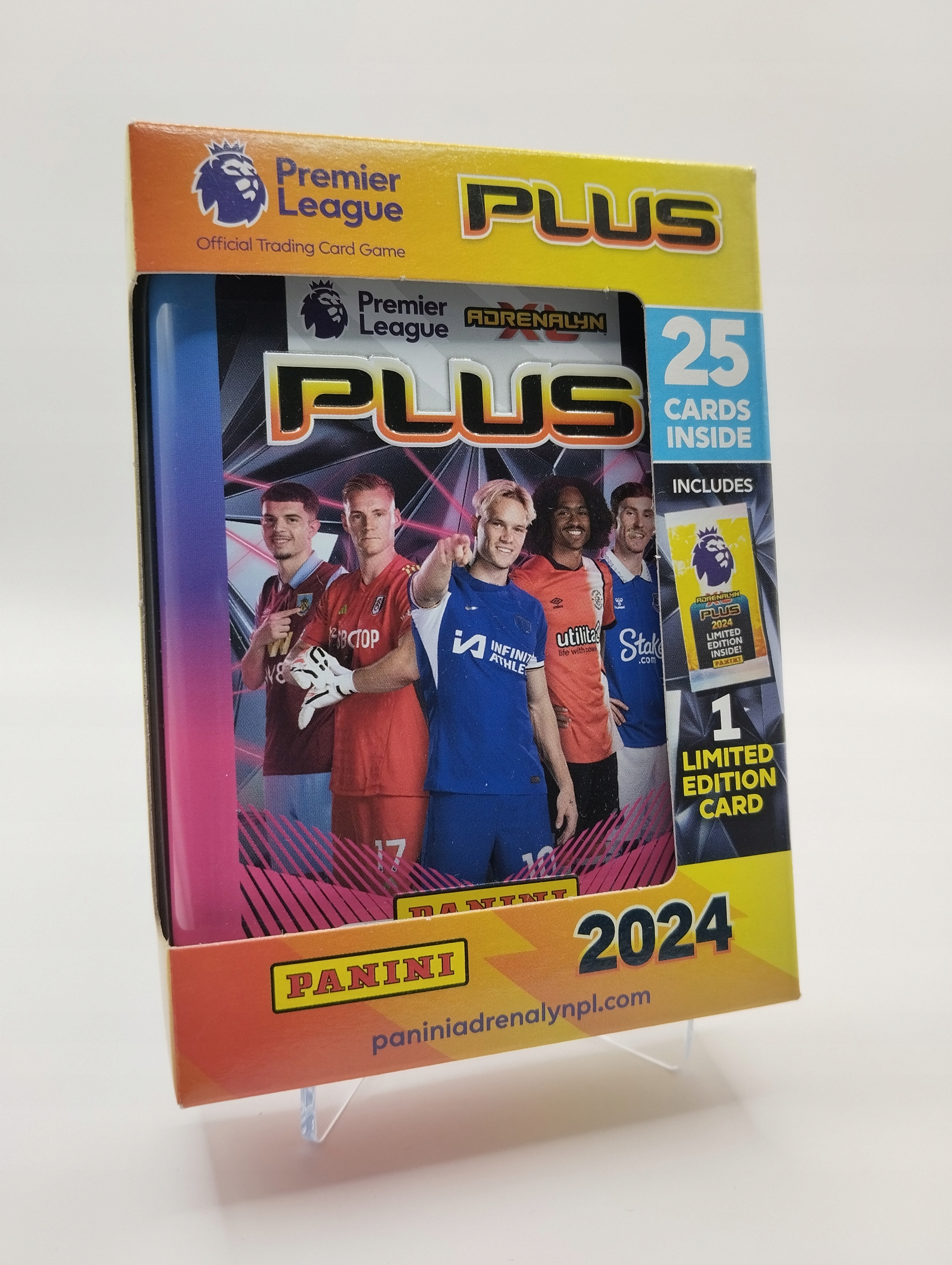 PUSZKA PREMIER LEAGUE PLUS 2024 25 KART +1 LIMITED KARTY PIŁKARSKIE PANINI System inny