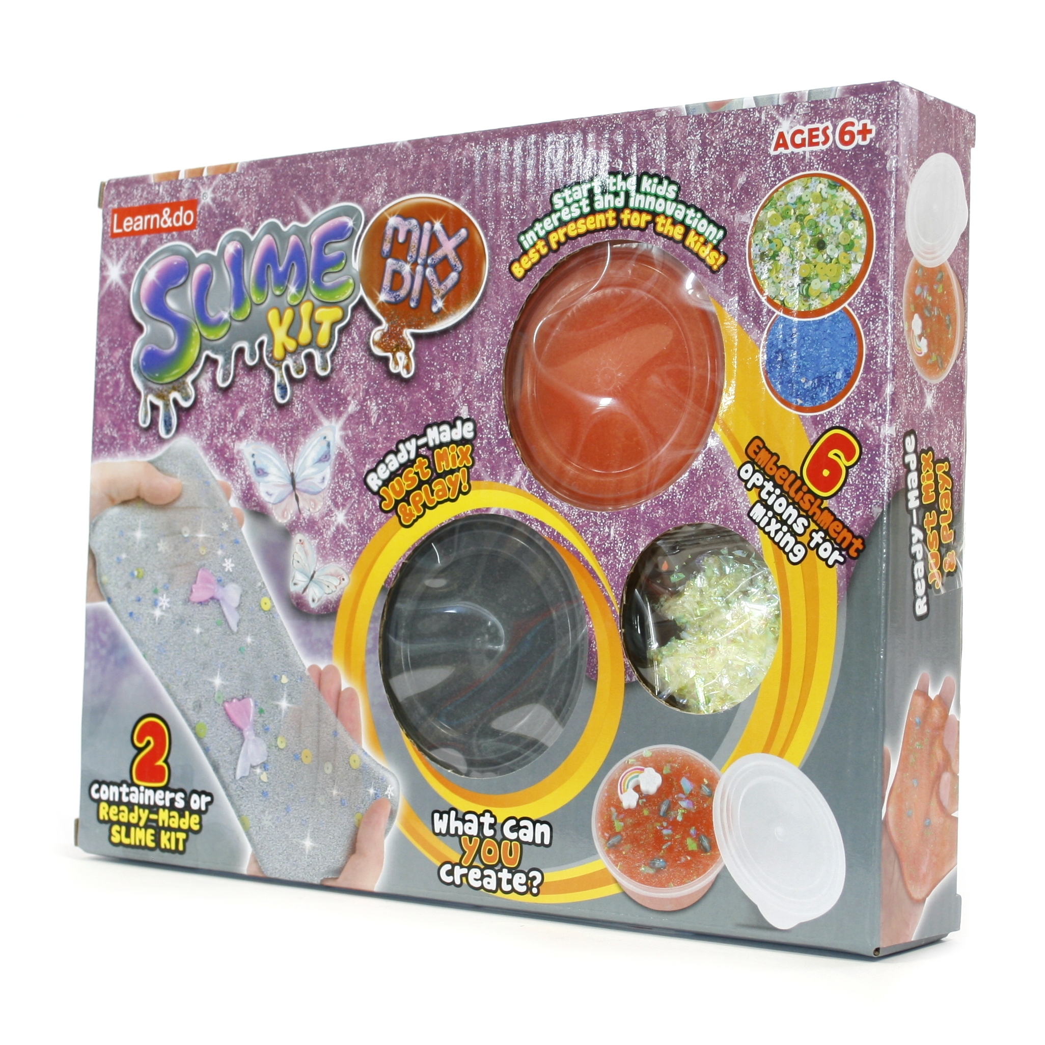

Fabryka Slime + Koraliki Gotowy Glut Różne Kolory
