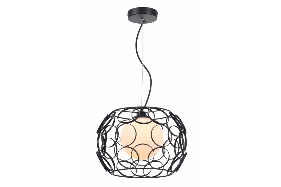 Moderní lampa do obývacího pokoje Coolio, bílé stínidlo