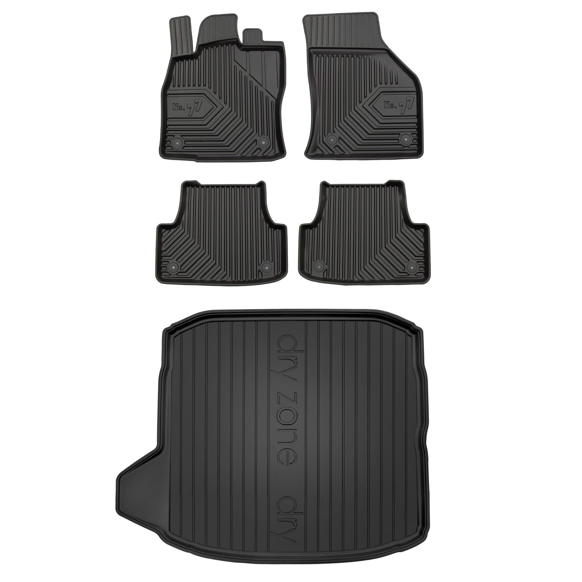 Gumové rohože rohožka do batožinového priestoru Audi A3 8V Sedan 2013-2020