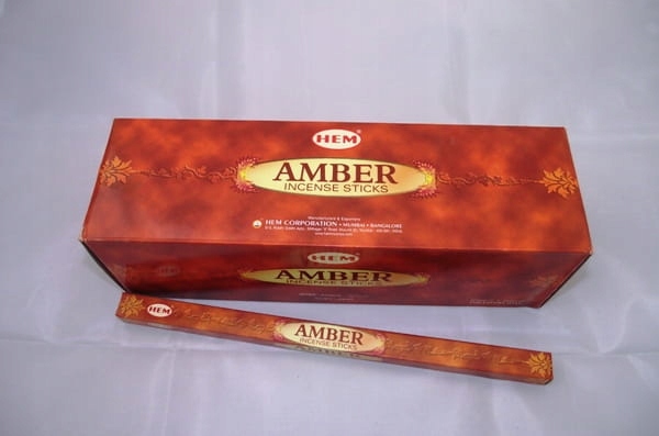 KADZIDEŁKA HEM AMBER 8sztuk /R25/ Nazwa zapachu producenta AMBER