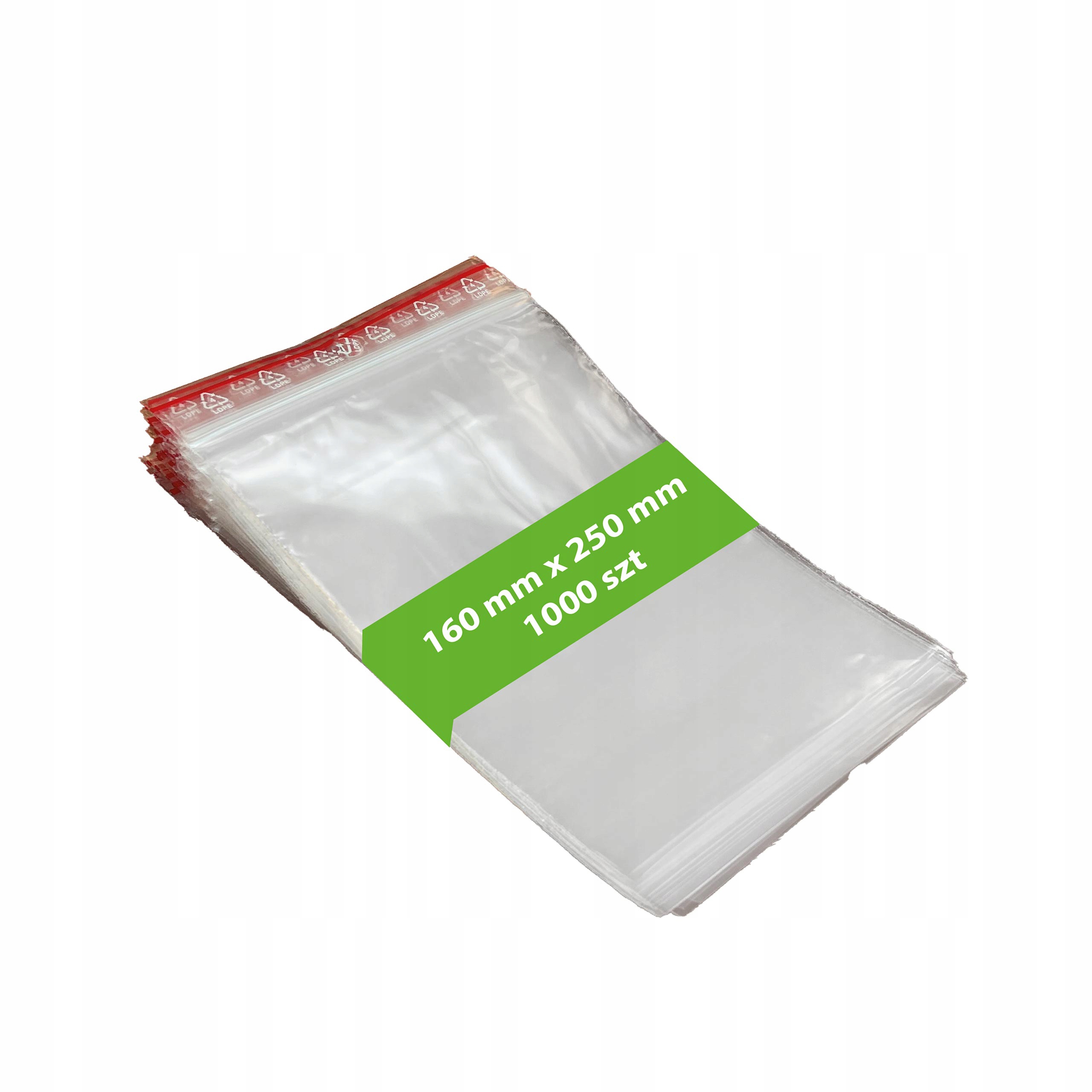 Torebki Woreczki Strunowe 160/250 mm Struny 16X25 cm 1 000 Sztuk