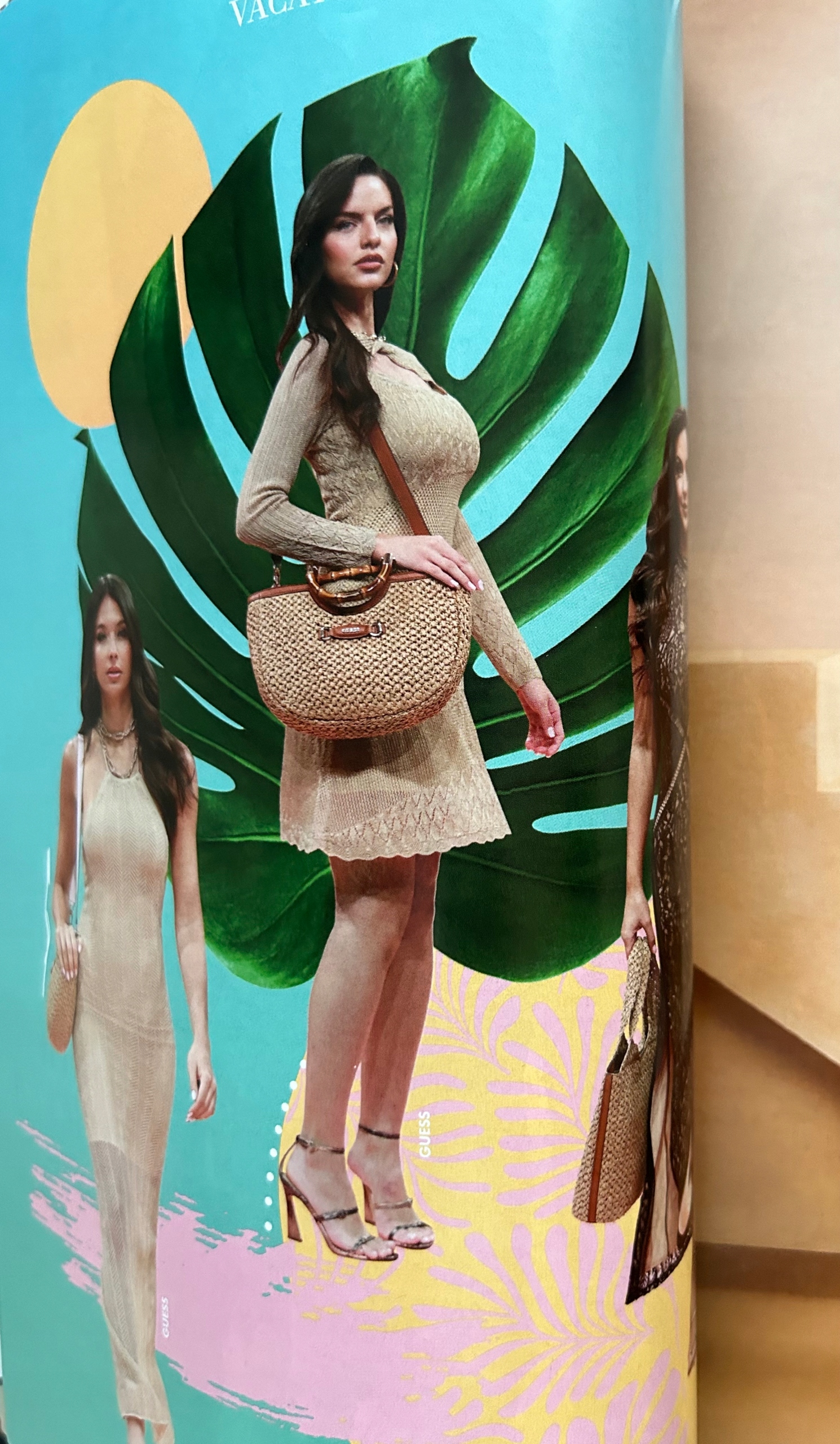 GUESS SPRING SUMMER 2024 KATALOG GAZETA MODOWA XL NOWOŚĆ Rok wydania 2024