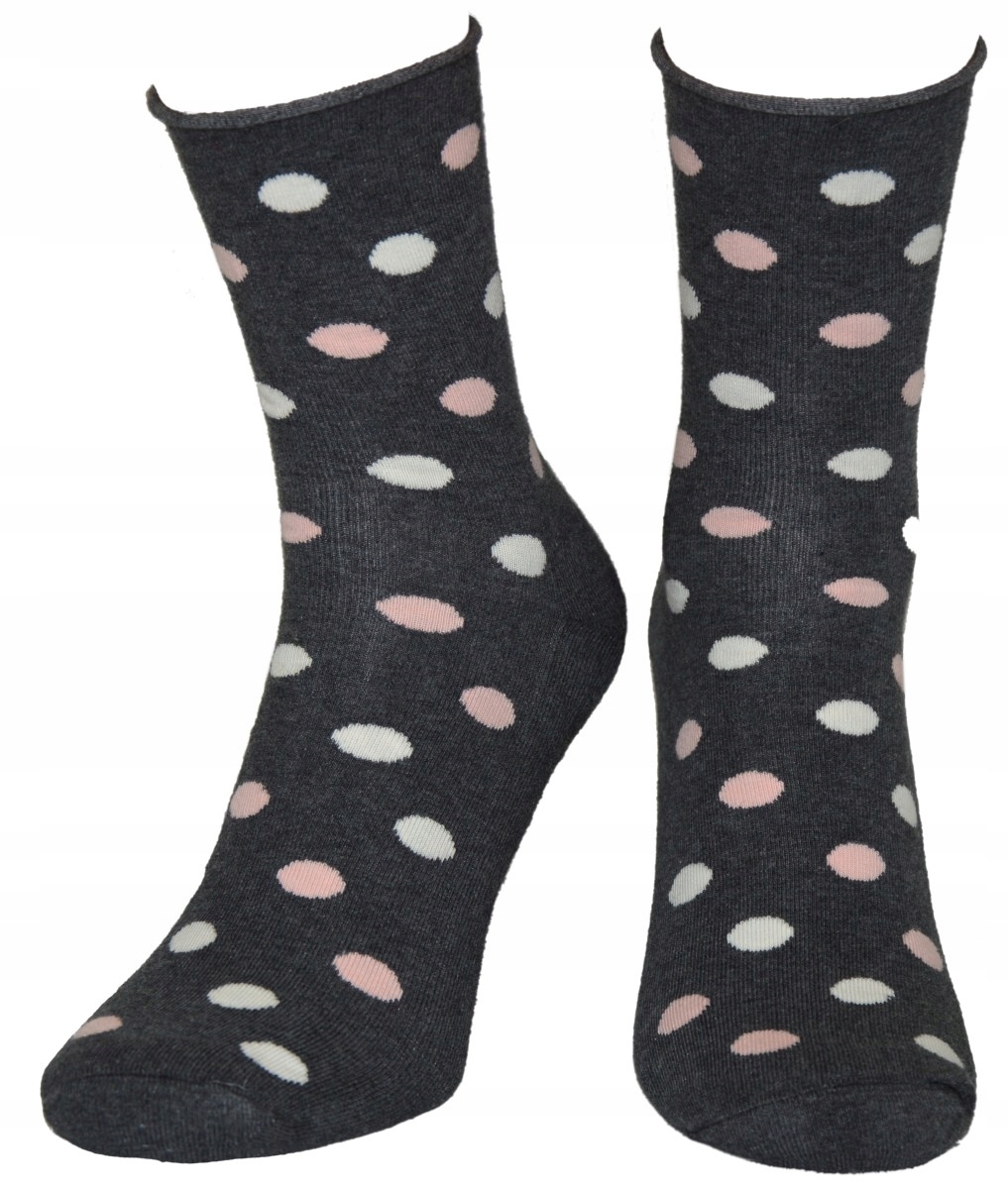 

Skarpety Półfrote Bezuciskowe groszki Milea 38-41