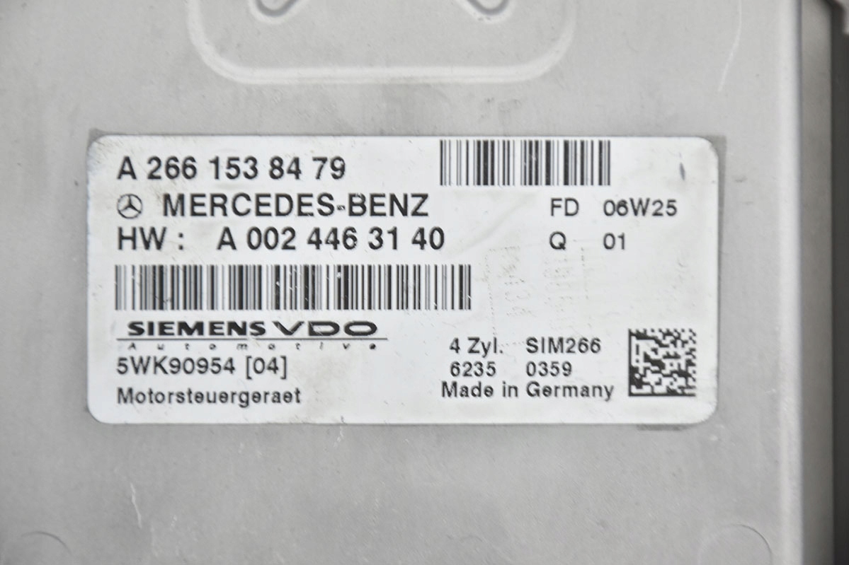 computer of the engine MERCEDES A2661538479