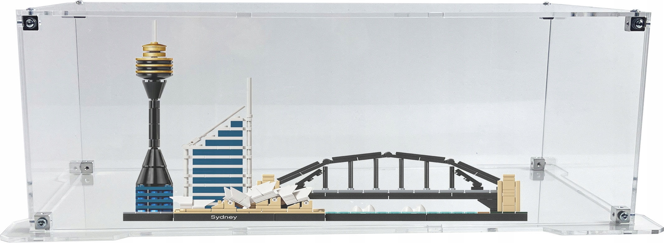 Vitrína s podstavcem Drewlandia pro sadu Lego 21032 Architecture Sydney