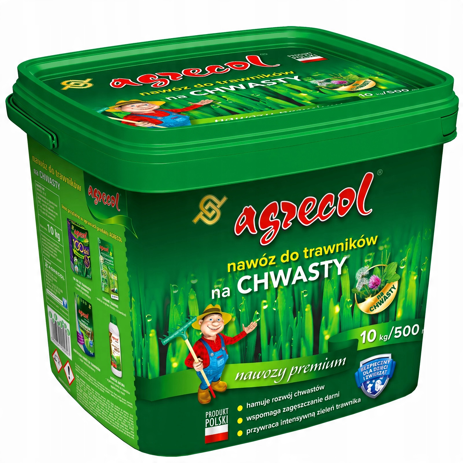 

Nawóz Do Trawników Zachwaszczonych 10KG Agrecol