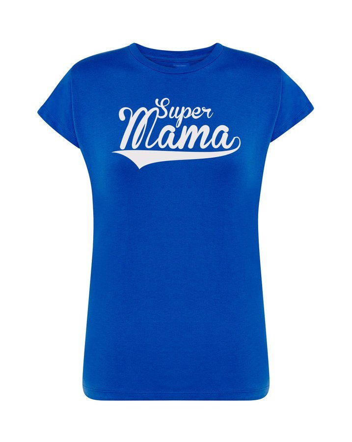 

Koszulka na Dzień Matki - Super Mama niebieska XL