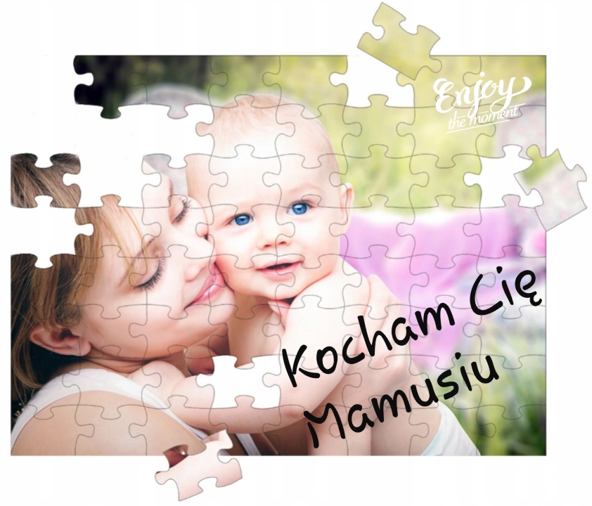 FOTO-PUZZLE DUŻE A3 TWOJE ZDJĘCIA TEKSTY KREATOR