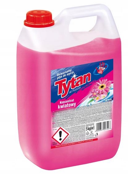 

Tytan Kwiatowy 5 L Uniwersalny płyn do mycia