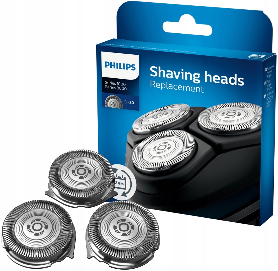 Głowice golące Philips SH30/50 Zgodność z serią 3000,1000,Star Wars 3 szt.
