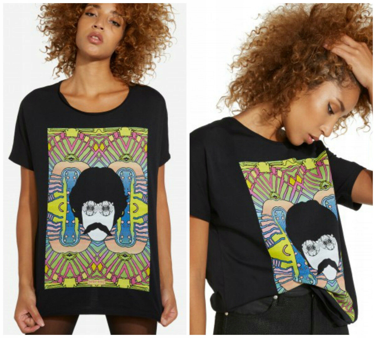 

Wrangler by Peter Max T-shirt Koszulka Top _ Xs