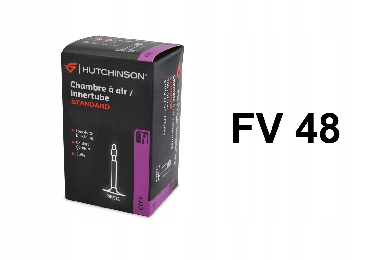 

Dętka 700 x 37/50 [37/50-622/635] FV48 Hutchinson